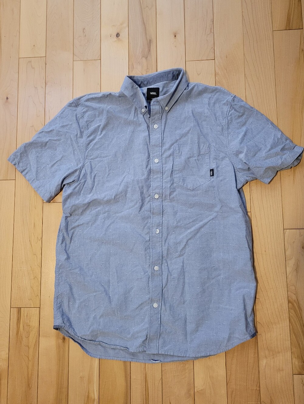 Vans men's size large button up shirt